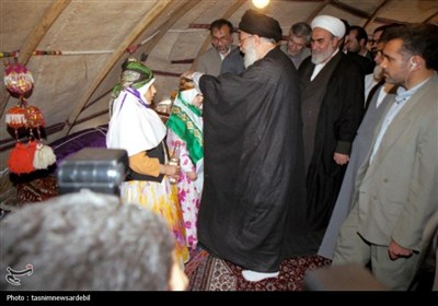 ترسیم پیوند عمیق قلبی مردم اردبیل با امام خامنه‌ای به روایت تصویر
