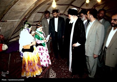 ترسیم پیوند عمیق قلبی مردم اردبیل با امام خامنه‌ای به روایت تصویر