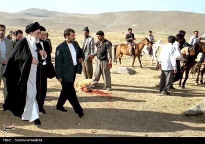 ترسیم پیوند عمیق قلبی مردم اردبیل با امام خامنه‌ای به روایت تصویر