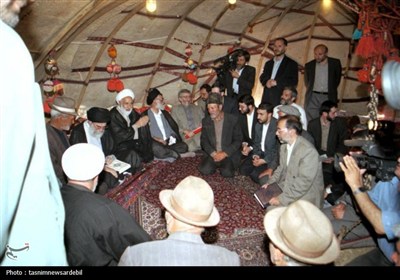 ترسیم پیوند عمیق قلبی مردم اردبیل با امام خامنه‌ای به روایت تصویر