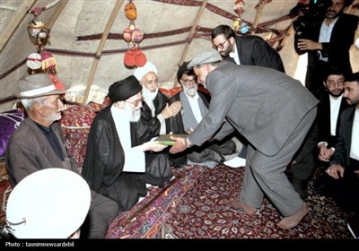 ترسیم پیوند عمیق قلبی مردم اردبیل با امام خامنه‌ای به روایت تصویر