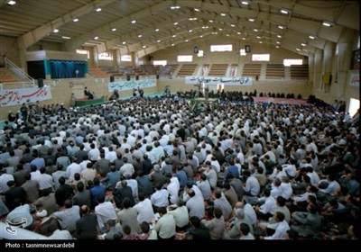 ترسیم پیوند عمیق قلبی مردم اردبیل با امام خامنه‌ای به روایت تصویر