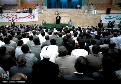 ترسیم پیوند عمیق قلبی مردم اردبیل با امام خامنه‌ای به روایت تصویر