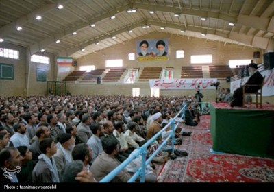 ترسیم پیوند عمیق قلبی مردم اردبیل با امام خامنه‌ای به روایت تصویر