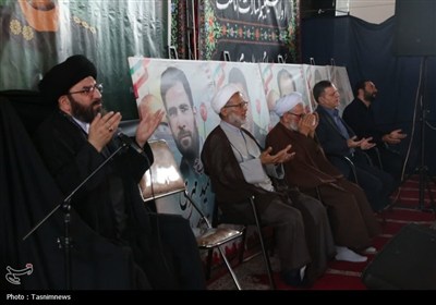 مراسم اربعین شهدای اقتدار در زنجان
