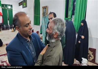 مراسم چهلمین روز عروج شهید اسماعیل نادی