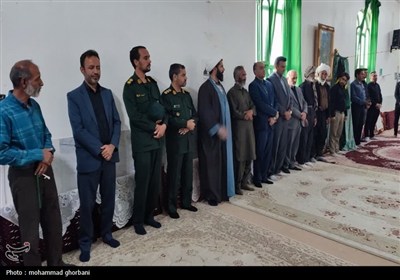 مراسم چهلمین روز عروج شهید اسماعیل نادی
