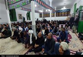 آیین گرامیداشت شهید اسماعیل نادی در چاهخو+ عکس