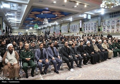 مراسم اربعین شهدای اقتدار در قم