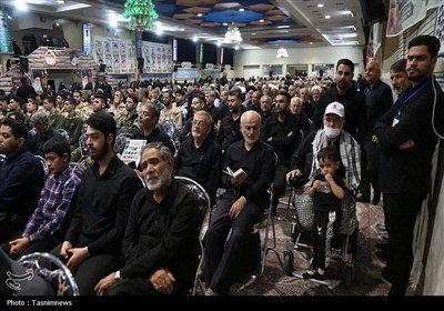 مراسم اربعین شهدای اقتدار در قم