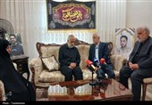 دیدار معاون رئیس‌جمهور با خانواده شهدای شهرری