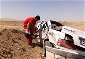واژگونی خودرو در محور قمصر کاشان 2 فوتی و یک مصدوم داشت