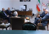 نشست علینژاد با دبیران کل سابق کمیته ملی المپیک
