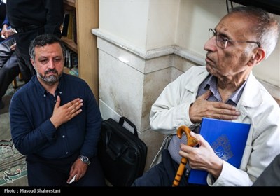 مراسم تشییع پیکر احمد توکلى
