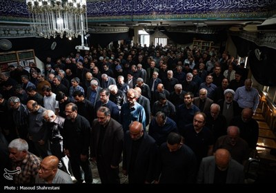 مراسم تشییع پیکر احمد توکلى