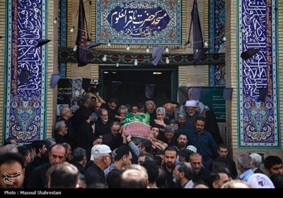 مراسم تشییع پیکر احمد توکلى