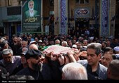 مراسم تشییع پیکر احمد توکلى
