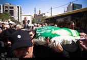 مراسم تشییع پیکر احمد توکلى