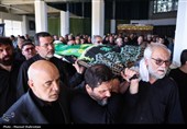 مراسم تشییع پیکر احمد توکلى