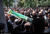 مراسم تشییع پیکر احمد توکلى
