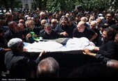 مراسم تشییع پیکر احمد توکلى