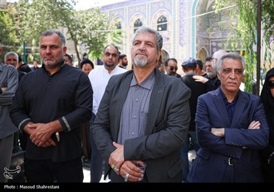 مراسم تشییع پیکر احمد توکلى