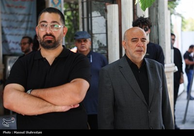 مراسم تشییع پیکر احمد توکلى