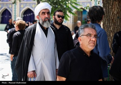 مراسم تشییع پیکر احمد توکلى
