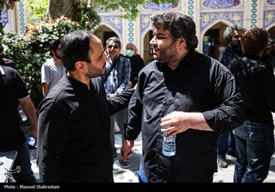 مراسم تشییع پیکر احمد توکلى
