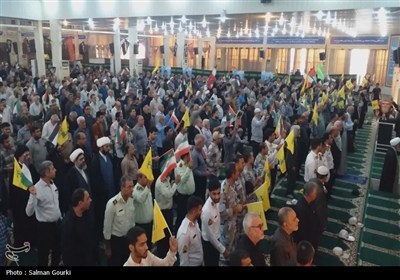 تجمع بوشهری‌ها در محکوم کردن محاصره غذایی مردم مظلوم غزه