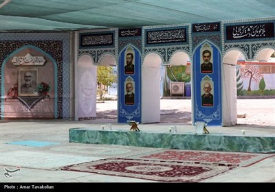 فضاسازی مقبره شهدا در مسجد جمکران