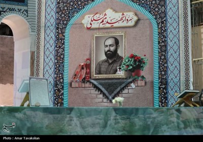 فضاسازی مقبره شهدا در مسجد جمکران