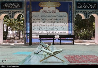 فضاسازی مقبره شهدا در مسجد جمکران