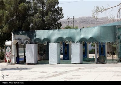 فضاسازی مقبره شهدا در مسجد جمکران