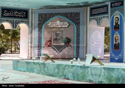 فضاسازی مقبره شهدا در مسجد جمکران