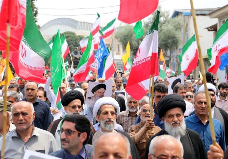 برپایی راهپیمایی جمعه خشم در کاشان+فیلم