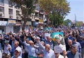 طنین فریاد مظلومان غزه در خیابانهای گیلان/ اعلام انزجار از صهیونیسم