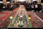 مراسم اربعین شهدای جنگ 12 روزه برگزار شد