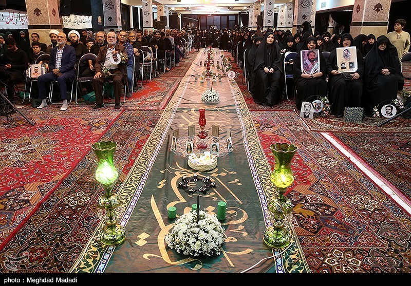 مراسم اربعین شهدای جنگ 12 روزه برگزار شد