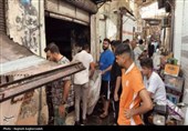 آتش سوزی بازار قدیم بندرعباس