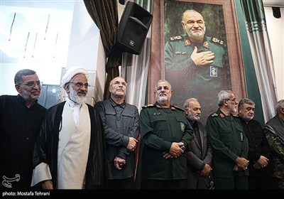 بزرگداشت چهلمین روز شهادت سپهبد حسین سلامی