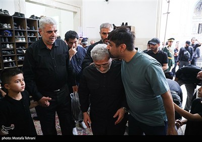 بزرگداشت چهلمین روز شهادت سپهبد حسین سلامی