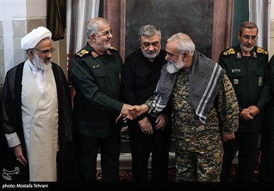 بزرگداشت چهلمین روز شهادت سپهبد حسین سلامی