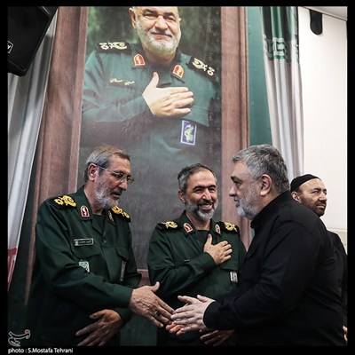 بزرگداشت چهلمین روز شهادت سپهبد حسین سلامی