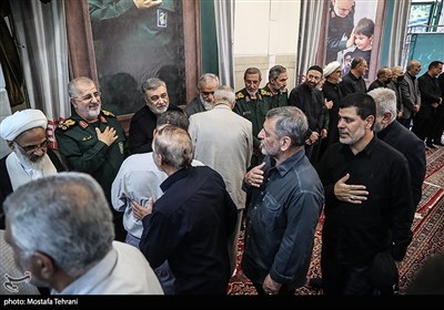بزرگداشت چهلمین روز شهادت سپهبد حسین سلامی