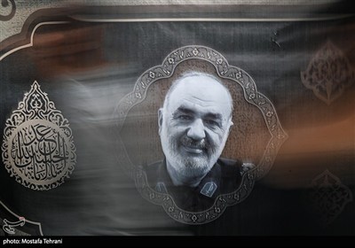 بزرگداشت چهلمین روز شهادت سپهبد حسین سلامی