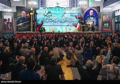 بزرگداشت چهلمین روز شهادت سپهبد حسین سلامی