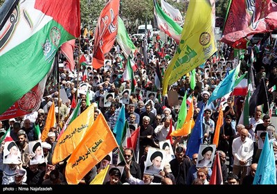 راهپیمائی جمعه های خشم و نصر در مشهد 