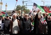 راهپیمائی جمعه های خشم و نصر در مشهد 