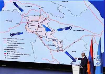 كريدور،روسيه،آذربايجان،ايران،ارمنستان،شمال-جنوب،بازگشايي،ارت ...